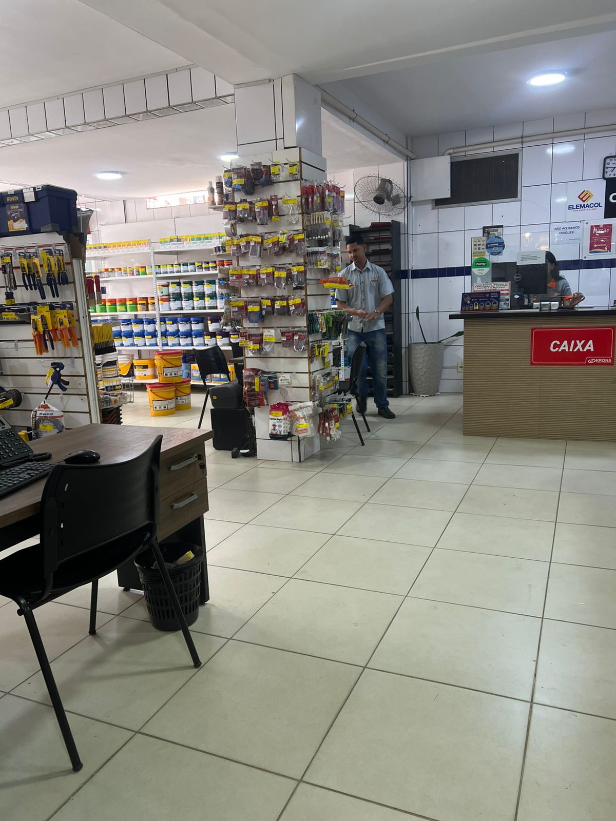 Ferramentas da unidade Zona Norte